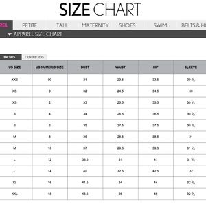 Ann Taylor Loft Size Chart Buy Loft Dress Size Chart Cheap Online